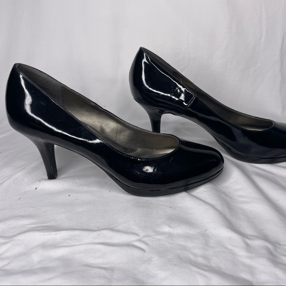 Black Patent Leather Pumps